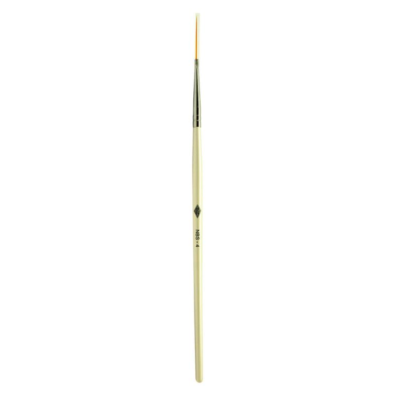 Pinceaux deco poils longs